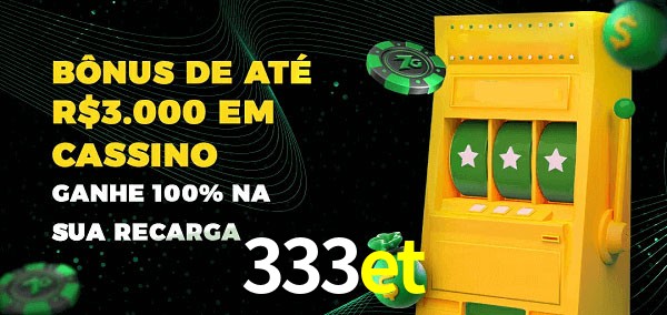333et melhor bônus de depósito